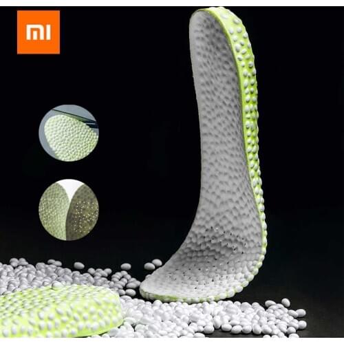 Xiaomi Popcorn BOOST Elastic Insole Cushioning Breathable Deodorization Incresed Sneaker Insoles Shock Absorption Tailorable