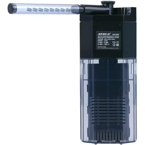 JENECA GLB-600 GLB-800 GLB-1000 Mini 3 In 1 Aquarium Internal Filter Fish Tank Submersible Pump Spray EU peceras y acuarios