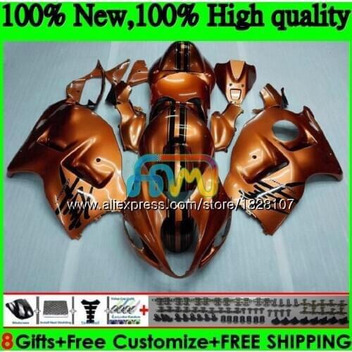 Hayabusa For SUZUKI GSX-R1300 New orange GSXR 1300 1996 1997 1998 1999 2000 2001 48BS.140 GSXR1300 96 97 98 99 00 01 Fairings