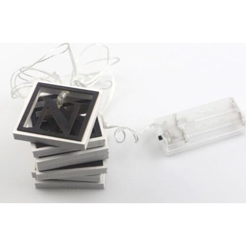 Eid Mubarak Decoration LED String Light Night Lamp Hanging Ramadan Islamic Party 87HA