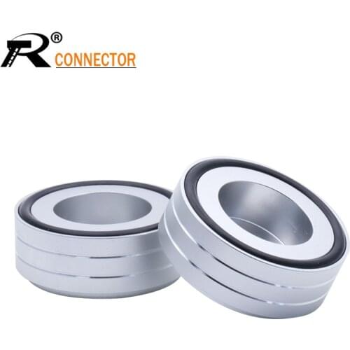 58x22mm Solid Full Aluminum Speaker AMP Turntable Recorder Isolation Foot Spike Floor Base Pad Chassis Feet Stand Cone Hifi DIY