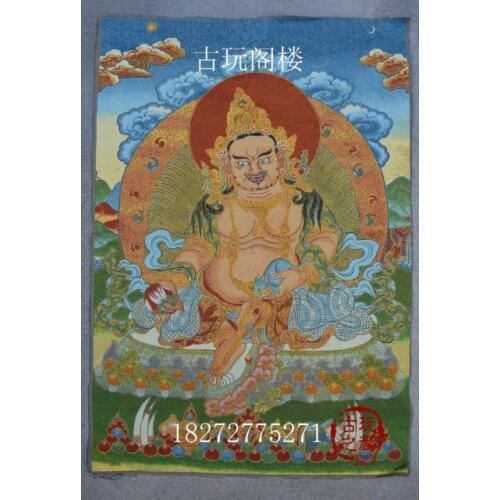 Chinese Boutique collection the Thangka embroidery King Kong Buddha diagram