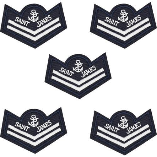 Badge style patch for clothing iron embroidered Diy patch applique iron sew on patches sewing accessories for clothes 10pcs/lot