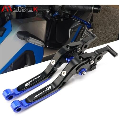 2020 NEW Motorcycle Brake Levers For SYM MAXSYM TL 500 Maxsym TL500 2020 CNC Adjustable Brake Clutch Levers