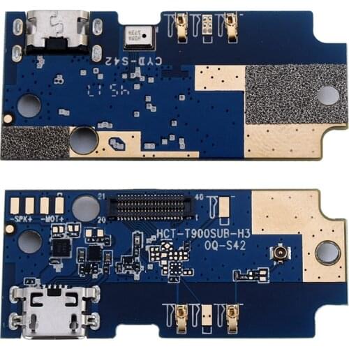 New Original Microphone & USB Charging Plug USB Slot Charger Port Connector Board Parts Micro Accessories For OUKITEL MIX 2