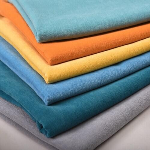 Width 57'' Double Face Baby Velvet Solid Thickened Fabric By The Yard For Sofa Tablecloth Pillow Curtain Bay Window Mat Material