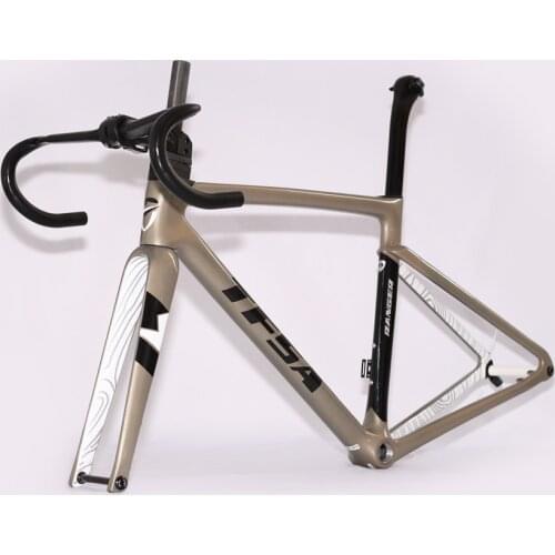 TFSA Full Internal Routing Handlebar Stem Carbon Climb Disc Road Frame Super Lightweight RANGER ROAD MACHINE