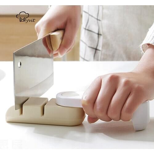Knife Sharpener Fixed Angle Sharpening Stones Folding Sharpener Multifunctional Quick Safe for Ceramic Stainless Steel Knives