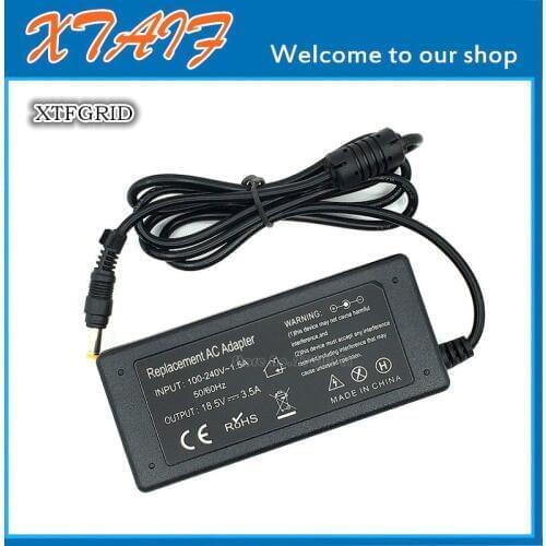 18.5V 3.5A Universal AC/DC Power Supply Adapter Battery Charger for HP COMPAQ 511 515 516 Laptop