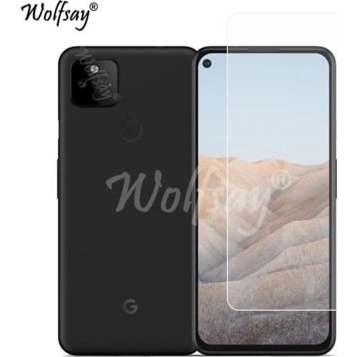 2PCS For Google Pixel 5A Glass Tempered Glass Screen Protector For Google Pixel 5A 5G Protective Glass For Google Pixel 5A Film
