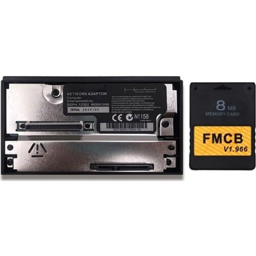 Free McBoot v1.966 Memory Card for PS2 FMCB version 1.966 for PS2 Game Console Sata Network Adapter