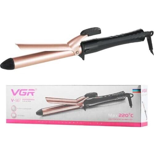 VGR electric hair curling iron hair curler curling stick hair styling tool constance temperature
