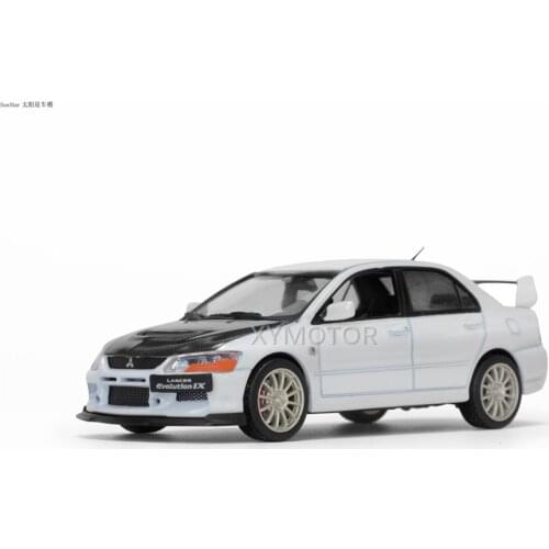1/43 Vitess For Mitsubishi Lanser EVO 9 IX Diecast Car Model Toys Kids White Metal,Plastic,Rubber