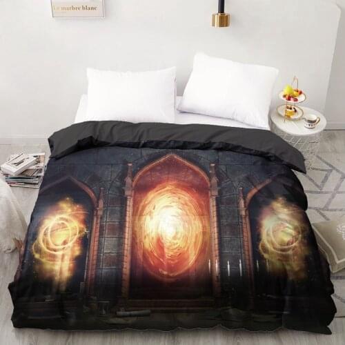 1PCS Duvet Cover,3D Luxury Printing Quilt Cover 240x220/200x200/140x200/180x210,Magic Bedding King/Double/Queen size,Drop Ship