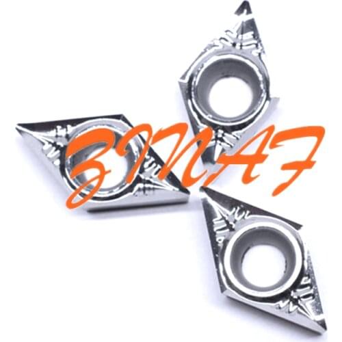 20PCS DCGT070202 DCGT070204 DCGT070208 DCGT11T302 DCGT11T304 DCGT11T308 original CNC Carbide Internal turning Aluminum Inserts