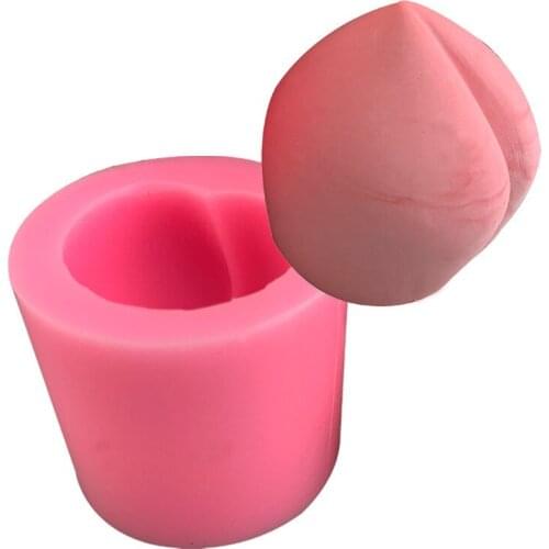 3D Peach Cake Silicone Molds for Pudding Chocolate Cake Decorating Tools Dessert Fruit Mousse Mould DIY Baking Accessories