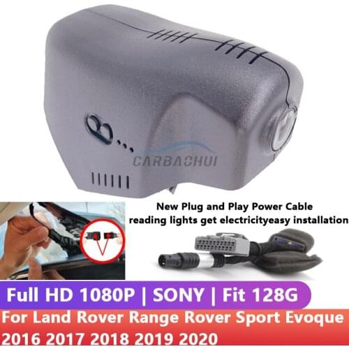 By APP Control Car DVR Wifi Video Recorder Dash Cam Camera Easy Installation For Land Rover Range Rover Sport Evoque 2016 ~ 2020