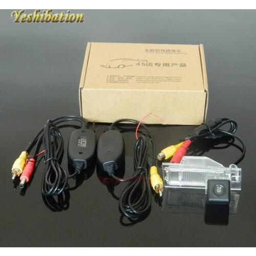 Yeshibation Wireless Camera RCA/AUX Video Transmitter and Receiver Kit For FIAT Ottimo 2014 2015 Reverse Backup Rearview Camera