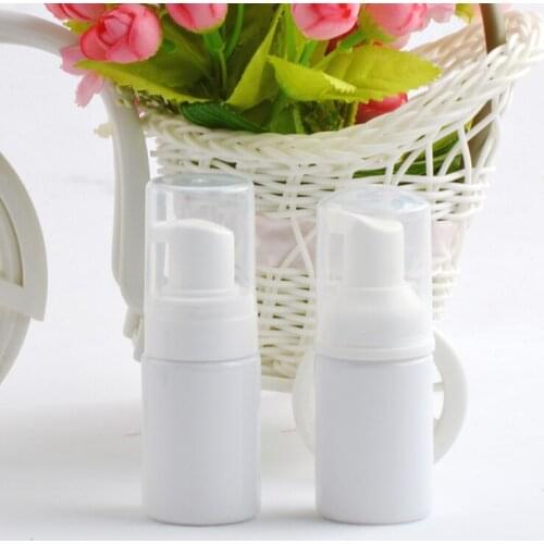 30pcs 30ml Mini Travel Empty Foaming Soap Pump Bottle Shampoo Liquid Soap Foam Pump Bottle Container Makeup Foamer Dispenser