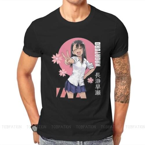 Don't Toy with Me Miss Nagatoro Nagatoro Tshirt New Arrival Graphic Men Punk Summer Mens Clothing Cotton Harajuku T Shirt