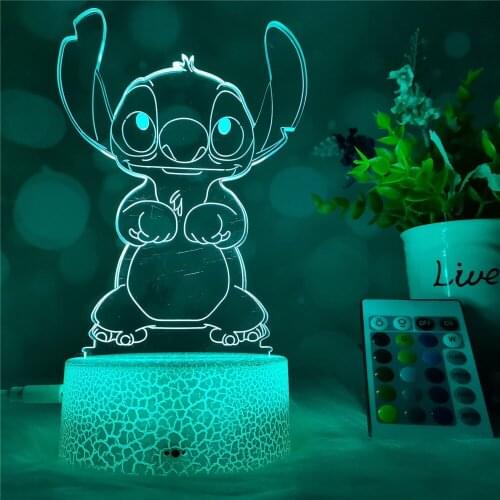 For Kids Toys Gift 3d Night Light Modeling Lamp USB Interface Birthday Gift LED 236