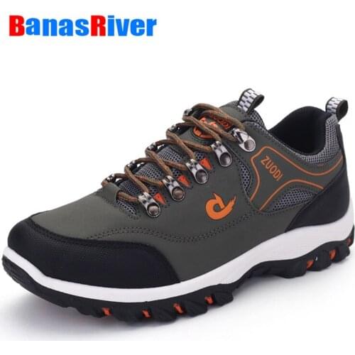 EAV sole Outdoor Sport Shoes Men Shoes Outdoor Walking Trekking Sneakers Mountain Masculino Boot Anti-Slippery Climbing Non-slip