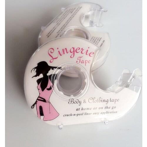 3 Meters Double Sided Body Tape Self-Adhesive Bra Clothes Dress Shirt Secret Lingerie Sticky With Dispenser Safe Accessories