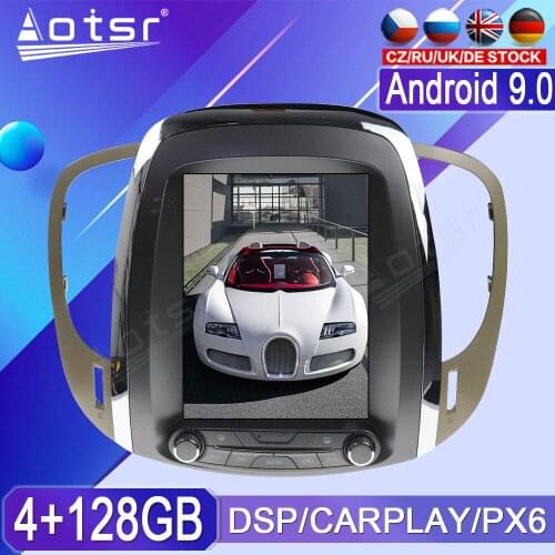 128G For Buick Lacrosse 2009 - 2012 Android Radio Tape Recorder Car Multimedia Player Stereo Head Unit PX6 Tesla Navigation GPS