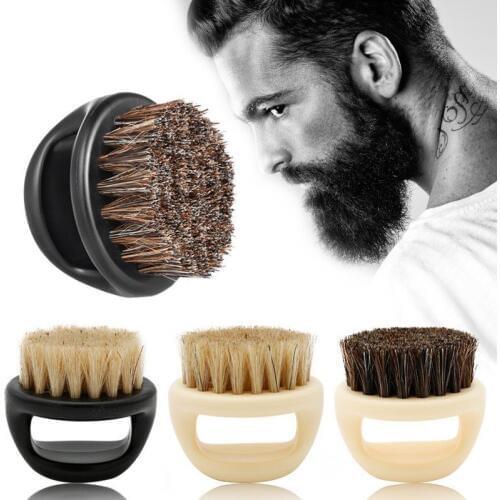 Wild Boar Fur Mens Shaving Brush Barber Salon Men Facial Beard Cleaning Appliance Shave Tool Razor Brush with Handle for Men