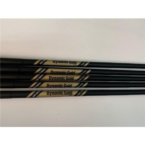 Brand New 10pcs Dynamic Gold Tour Issue S400 Golf Steel Shaft Black 0.370 Tip Size Steel Golf Shaft for Golf Irons