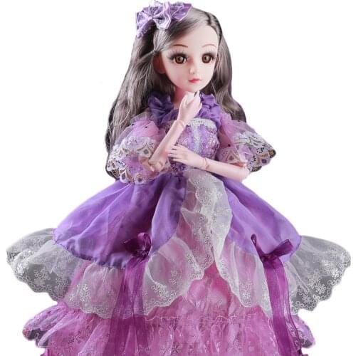 Lifelike 60cm Fashion Girl Dolls Beautiful Original Handmade Bjd 1/3 Doll 21 Jointed Doll Girls Toys For Children Xms Gift