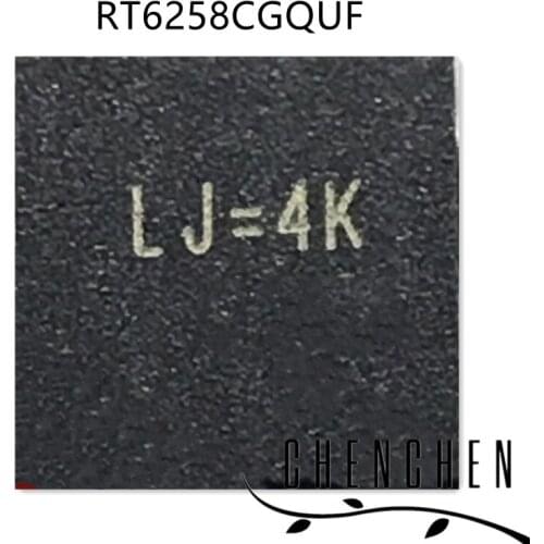 RT6258CGQUF RT6258C （LJ=4C LJ=3M LJ=2J LJ=1C LJ=）QFN 100% New