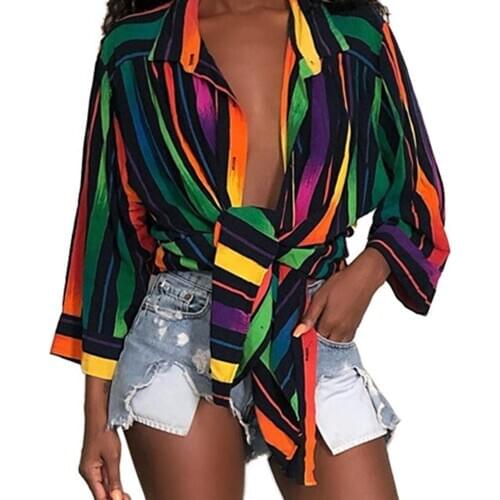 Sisjuly Women's Striped Shirts