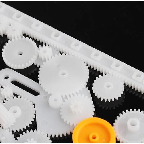 Common 85 Kinds Plastic Gear Rack Pulley Belt Worm Gear Single Double Gear Teeth