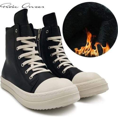 Rric Owens Extra Thick Womens Sneakers Mens Sneakers Original Shoes Men Shoe Mens Casual Shoes Couple Canvas Boots