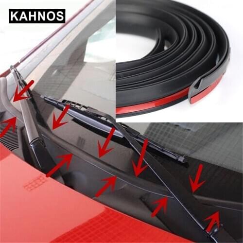 1~8 M Windshield Rubber Seal Front Rear Windshield Sunroof Seal Strips Dustproof Sealing Strip For Auto Car Dashboard Windshield
