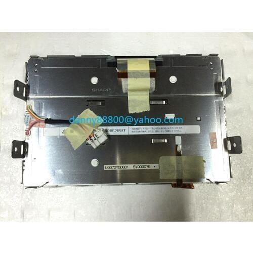 Free post 7" Prius lcd display 8611047230 fujitsu ten 134000-3300b101 134861-204 for TOYO TA car touch screen