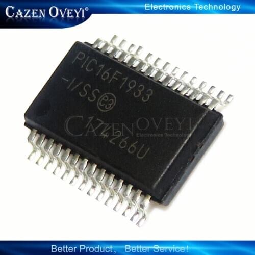 10piece PIC16F1933-I/SS PIC16F1933 SSOP-28 In Stock