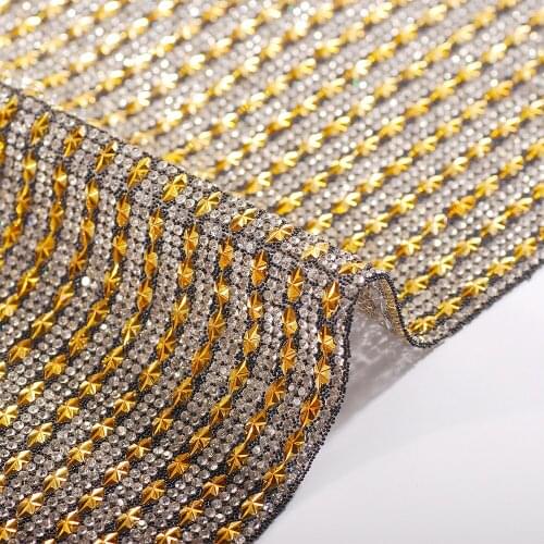 24*40cm/Sheet Color Glass Caviar Beads Rhinestone Crystal Hotfix Mesh Applique Sticker Iron On Clothing Home Trim Decoration