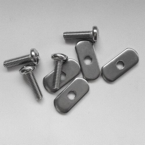 Stainless Steel Screw 4 Set \ U0026 Hardware Oval Nut for Kayak Track