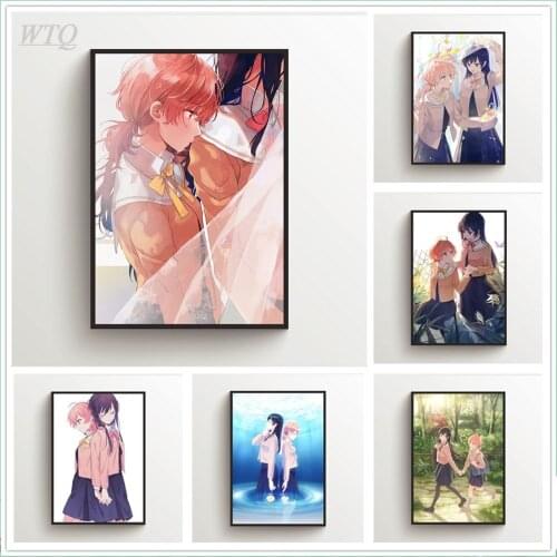 Bloom Into You Yuri Touko Nanami Yuu Anime Posters Wall Poster Canvas Painting Wall Decor Poster Wall Art Picture Home Decor