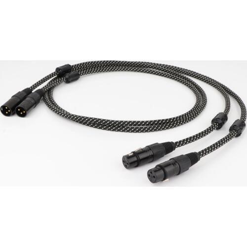 Canare L-4E6S 99.998% OFC Audio XLR cable High End HIFI Balance Audio Cables audio video interconnect cables