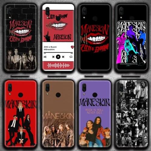 Maneskin Damiano David Phone Case for Huawei Y6P Y8S Y8P Y5II Y5 Y6 2019 P Smart Prime Pro