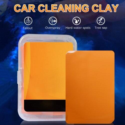 Clay Sponge Car maintenance Cleaning Auto Detailing Cleaner Mud Remove Rust Oil Stain Non-Scratch Car Body Window Cleaning Tool