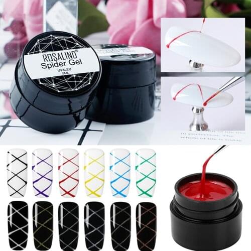 5ml pider Polish Line Nail Art Painting Nail Polish Spider Lacquer Stickers Polis