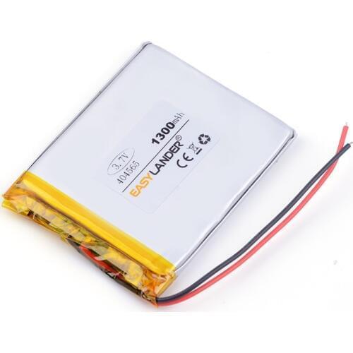 Lithium ion batteries 3.7v 404565 1300MAH For tablet pc power bank PAD PSP E-book andorid phone 044565