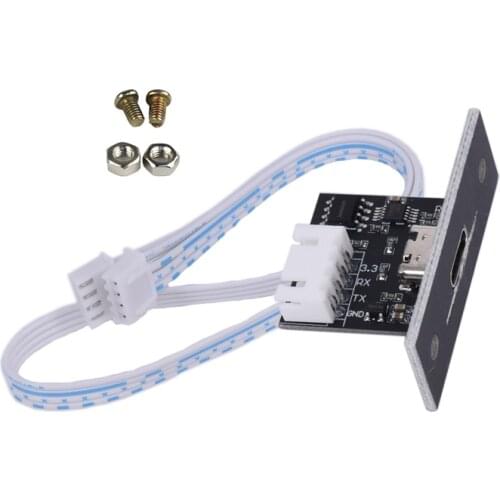 USB to TTL serial port module ch340 download line brush machine line isolated usb-c to serial port UART module U2T