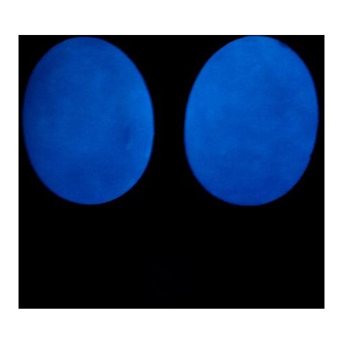 Natural stone Quartz crystal blue Glow in the dark Calcite Glow In Luminous for diy jewelry making necklace Accessories