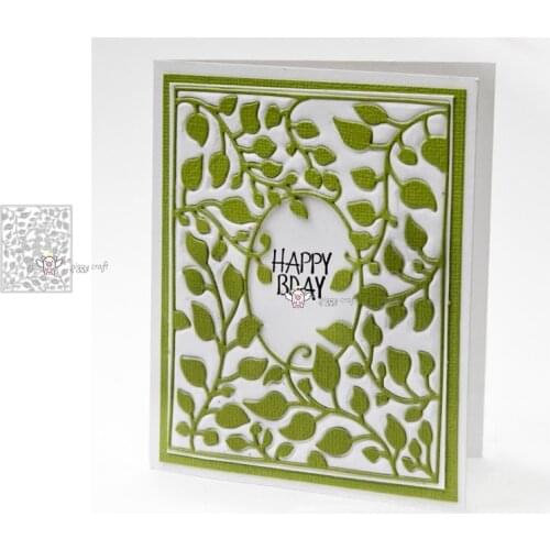 New Leaf vine strip frame metal Cutting Dies Stencils DIY Scrapbooking Paper/photo Cards Embossing Dies
