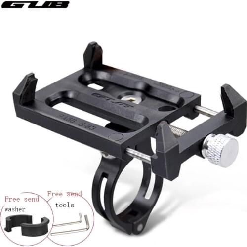 New GUB Adjustable Bike Bicycle Phone Holder Motorcycle Handlebar Clip Stand Mount Bracket for IPhone Smart Mobile Cellphone